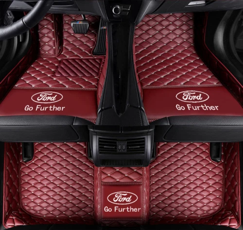 For Ford All Models 2000-2023 Car Floor Mats Waterproof  Full Set Auto Pad Liner Foto 2 de 4