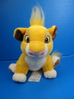 Disney Store Authentic Original The Lion King Young Simba Plush 8 