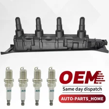 For Saab Ignition Coil & Spark Plug Set SAAB 9-3 9-5 1999-2009 C1705 UF577