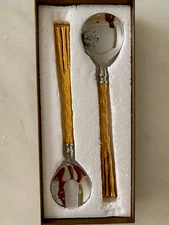 L’OBJET EVOCA COLD SALAD SERVING SET PAIR 