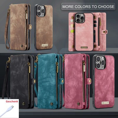 Magsafe Geldbörse Kartenfach Handy Hülle Case Tasche für iPhone Modelle