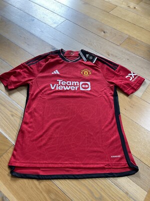 Adidas Manchester United 2023/24 Age 15-16 Older Teen Home Shirt