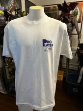 Pro Player XL T-shirt Signed by Sam Mills Carolina New Orleans