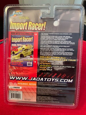 Jada Toys Mazda RX-7 Import Racer Street Race Tuner Rare Red New 1