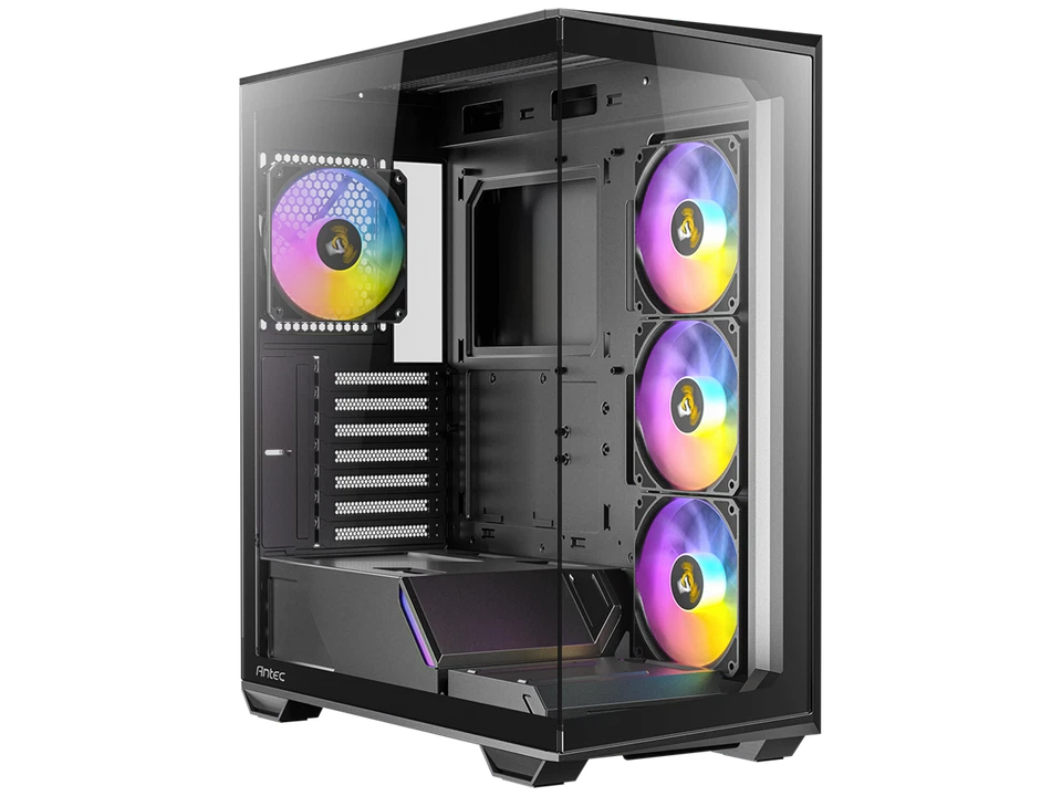 Antec C3 ARGB, 3 x 120mm & 1 x 120mm ARGB PWM Fans Included, Up to 8 Fans Simult - Image 4 of 4