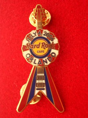 HRC Hard Rock Cafe Orlando 4th July 2006 Guitar LE400