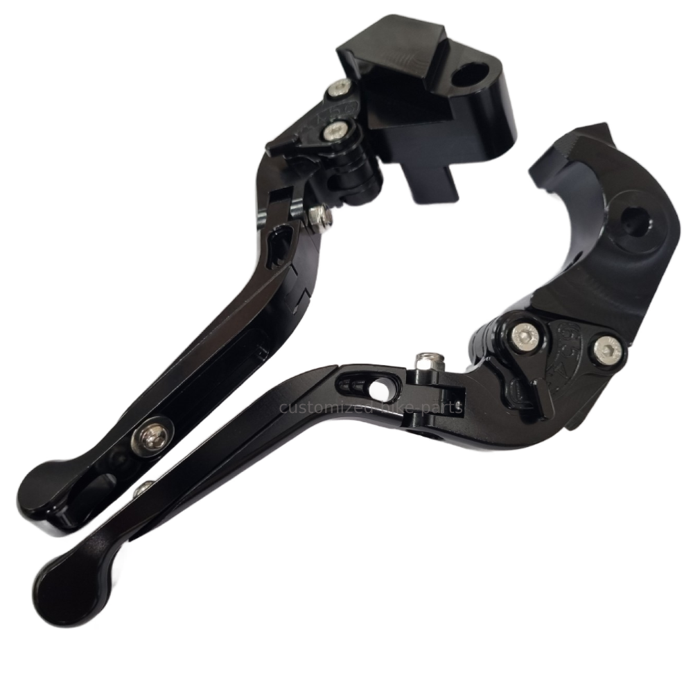 Black Adjustable Brake & Clutch Levers - Kawasaki Z900 RS Z 900