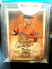 2016 CARLOS CORREA TOPPS FIVE STAR AUTO #FSA-CC FACTORY SEALED. PRISTINE.