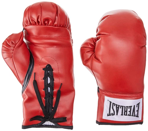 Everlast Autograph Boxing Gloves Red Free Shipping!