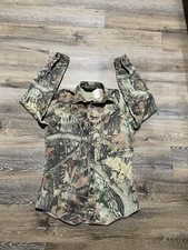 Vintage Liberty Camo Shirt Womens Button Up Advantage Timber Long Sleeve