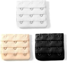 3x BH Extender Extensions alle 3 Farben schwarz wei&szlig; beige inkl. Umstandsmode 3 Haken