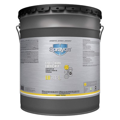 SPRAYON S20205000 ChainWireRope Lube,5 gal.,Pail 30WK29