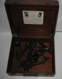 Antique US Nautical Maritime Ship’s Navigational SEXTANT by Roth Bros.1946