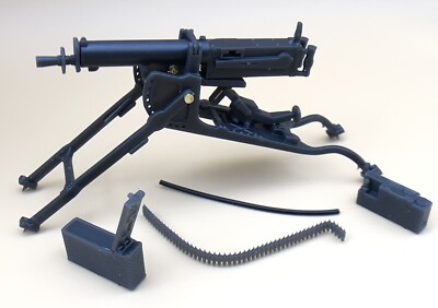 1/16 Scale Battleground MG08 German Heavy Machine Gun with Sled