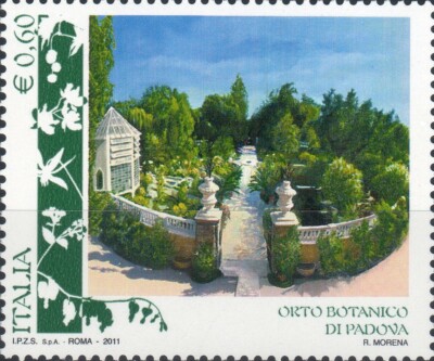 2011 Italy Republic Apennine Flora and Botanical Garden of Padua MNH