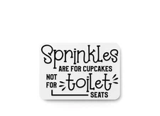 SprinklesSupcakes 3D Raised Wall Artwork - Durable, Fade-Resistant Design