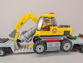 LEGO 4203 City Excavator Transport