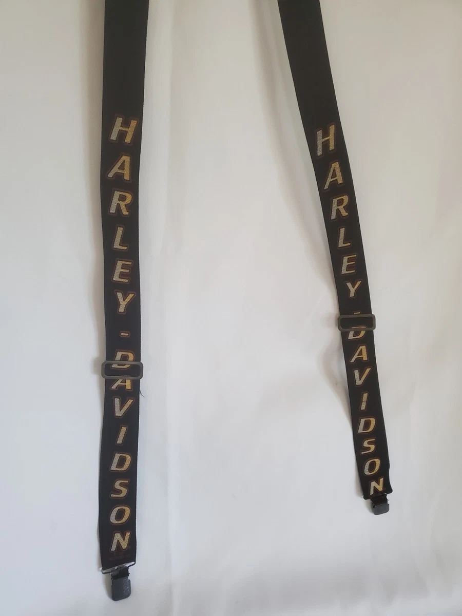 Harley-Davidson Black Elastic Suspenders for Men for sale | eBay