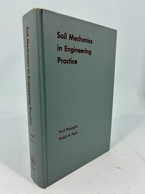 Soil Mechanics in Engineering Practice 2nd Ed Terzaghi Peck Wiley HC