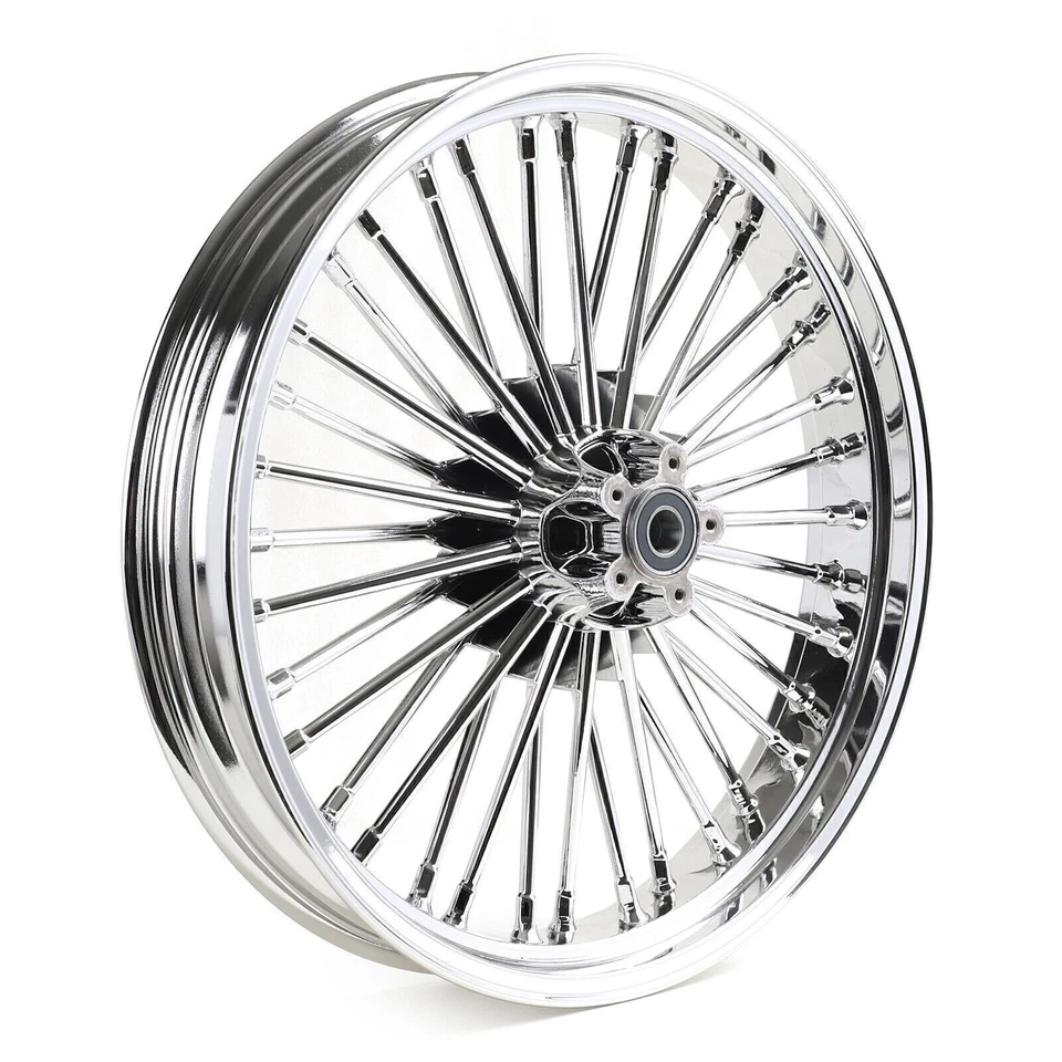 21x3,5 Ruota Cerchio anteriore per Harley Touring Road King Street Glide 09-25 - Immagine 4 di 4