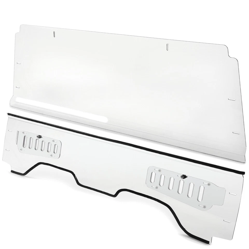 For HONDA BIG RED 4X4 MUV700 2009-2013 Full Clear Vented Windshield - Image 3 of 4