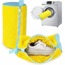 Shoe Washing Machine Bag for Cleaning, 2 Pack 360 Protect Sneaker Yellow