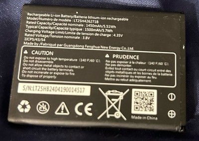 Wiko LT25H426271B Original Replacement Battery 1450mAh for U307AS U316AT
