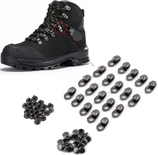 Boot Hook Eyelets - Speed Hooks with Rivets for Repair/Camp/Hike/Climb...
