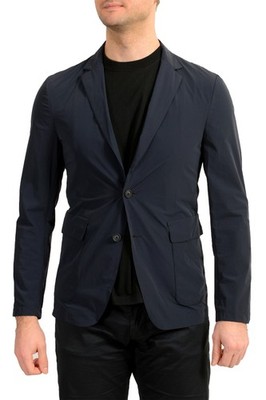 Hugo Boss Men's ''Navil-N'' Navy Blue Slim Fit Sport Coat Blazer US 38R IT 48R