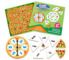 CVC Word  Phonics Games for Kids  Flash Cards  Learning Toys for Toddlers