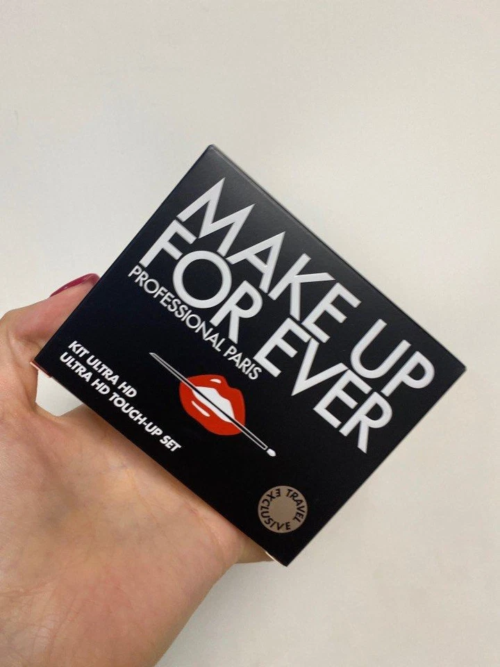 Free Shipping ✨Make Up For Ever Kit Ultra HD Loose+Pressed Powder+Brush Set - Image 4 of 4