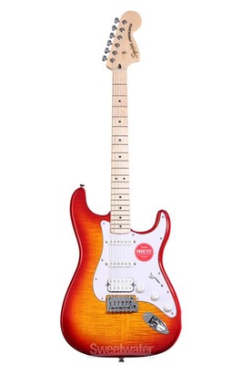 Squier Affinity Series Stratocaster FMT HSS Electric Guitar - Sienna Sunburst