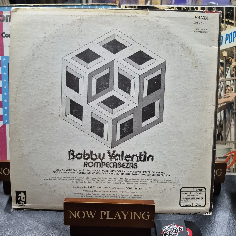 Bobby Valentin – Rompecabezas - Latin, Salsa, Guaguancó, Venezuela, 1972 - Image 2 of 4