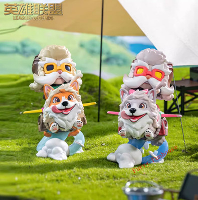 LOL League Of Legends Corgi Corki Cosplay 12.5cm Model Figure Statue Toy Gift