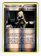 Cynthia's Guidance Supreme Victors #136 (2009) Uncommon Reverse Holo LP Pokemon on eBay