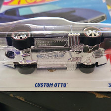 Hot Wheels Custom Otto Blue Diecast Car 1:64 2018 Unopened Box