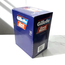 Authentic Gillette Good News Disposable Razor Pivot Lubricated (30 Razors)
