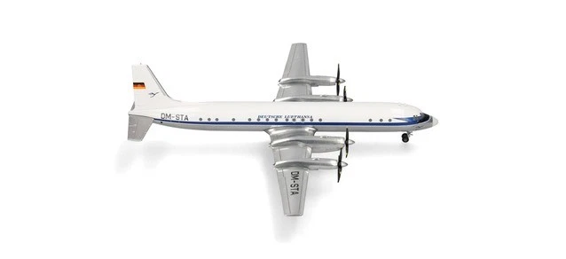 HERPA ILYUSHIN IL-18 Deutsche Lufthansa échelle 1/200 HER573689
