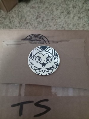 Pokemon Trading Card Coin Silver  Sprigatito No Scratches