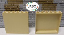 C10/5 Lego 2x 59349 Panels Wall 1x6x5 Tan