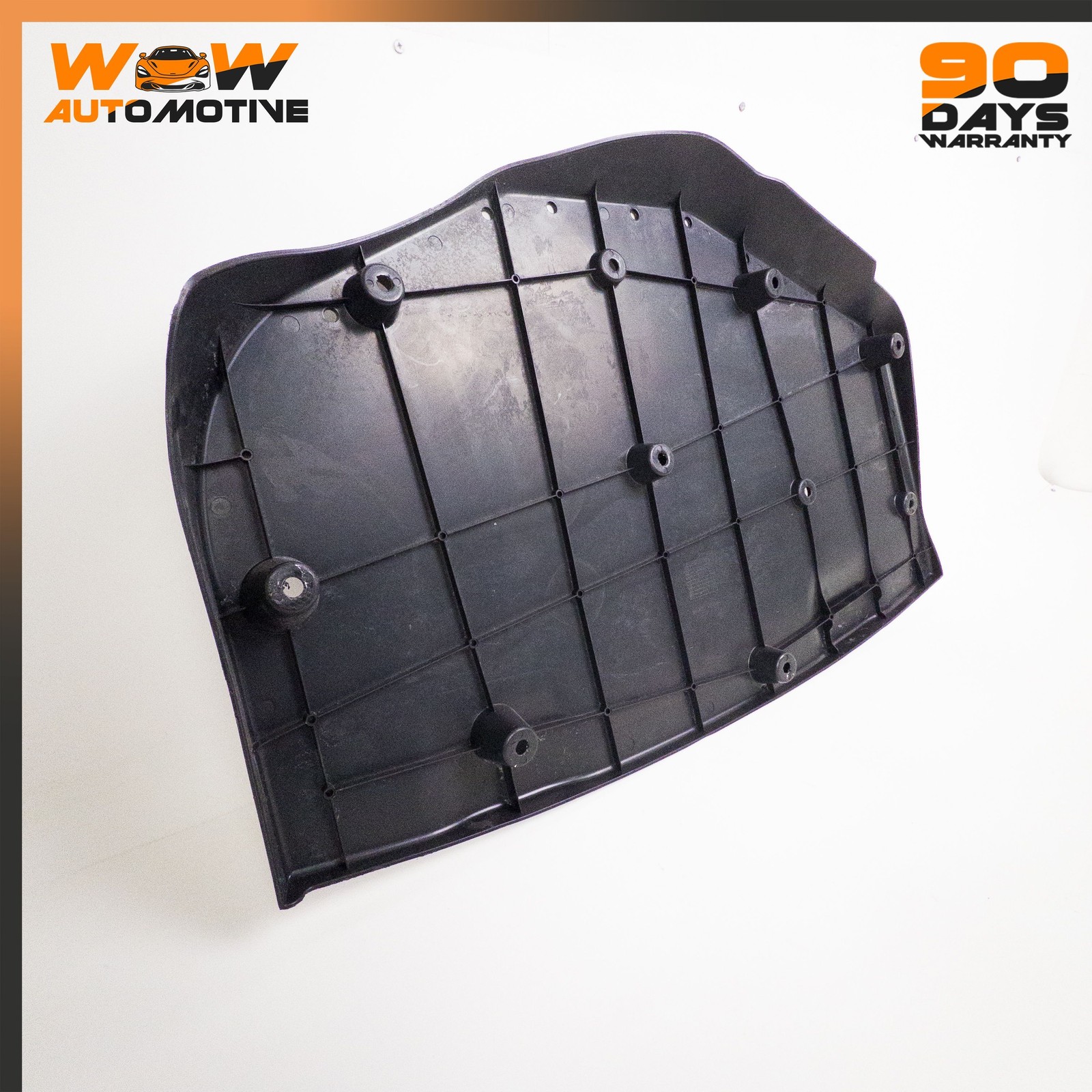 14-19 MASERATI GHIBLI REAR UNDERBODY SKID SPLASH GUARD SHIELD COVER BLACK OEM