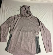 Serene Tangerine Women's Lightweight Hoodie Size Large