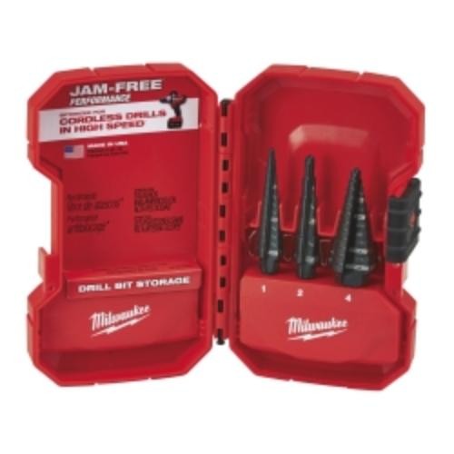 Milwaukee Electric Tools 48-89-9221 Milwaukee 3-piece Milwaukee Step Drill Bit