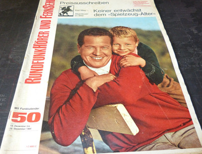 Gong 13/1964 Ruth Maria Kubitschek/Charlie Chaplin/Karl May im Bild C. Lindeberg