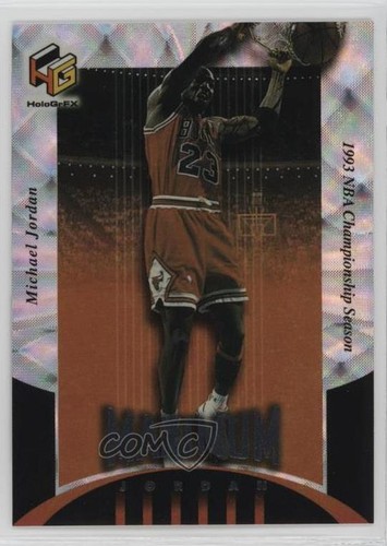 Michael Jordan #5 1999 Upper Deck Hologrfx Maximum Jordan card