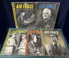 WW2 US Army Air Force Rare Magazines (5)