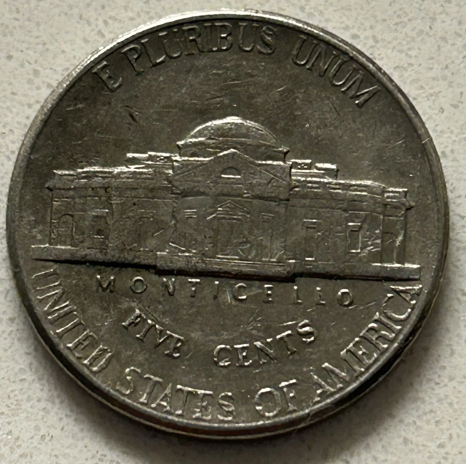 1993 P  JEFFERSON NICKEL-lots Of Errors On Date And In God We Trust On Rim - Image 4 of 4