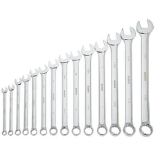 Klutch 14-Pc. Extra-Long SAE Combination Wrench Set, Model# 34691 A