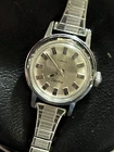 Vintage Timex Electric Watch Mens Gold Dial For Parts/Repair