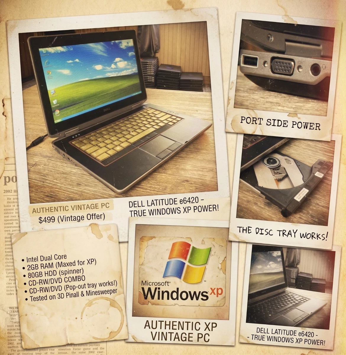 Windows XP PC Laptops & Netbooks 14-14.9 in Screen for sale | eBay